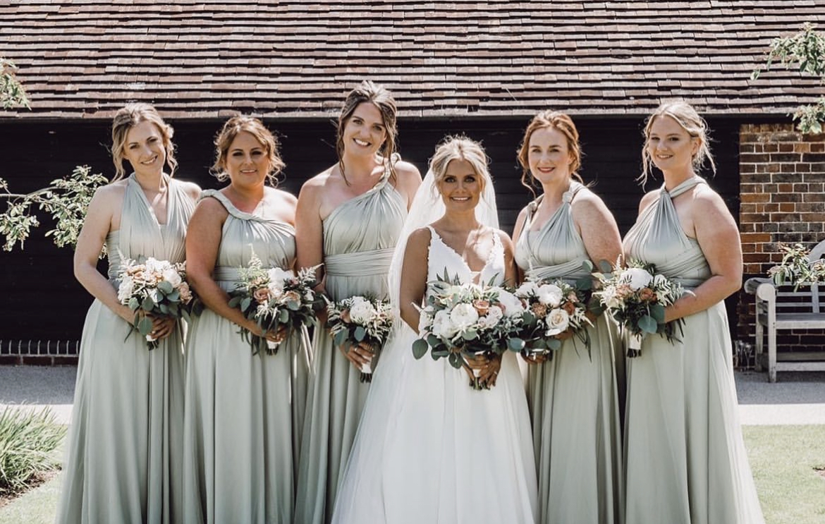 The Beauty of Multiway Bridesmaids' Dresses - The National Wedding