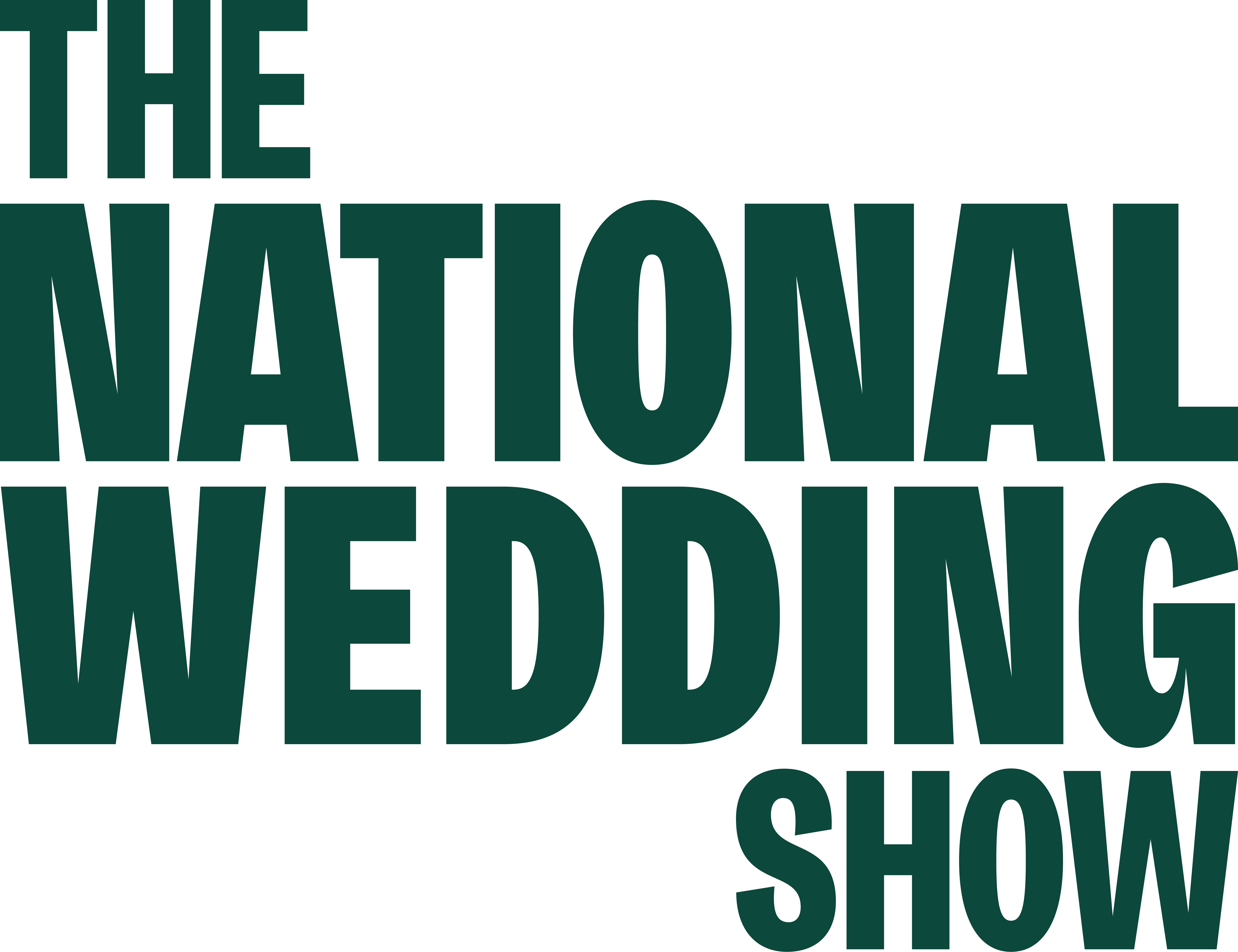 The National Wedding Show Logo Green