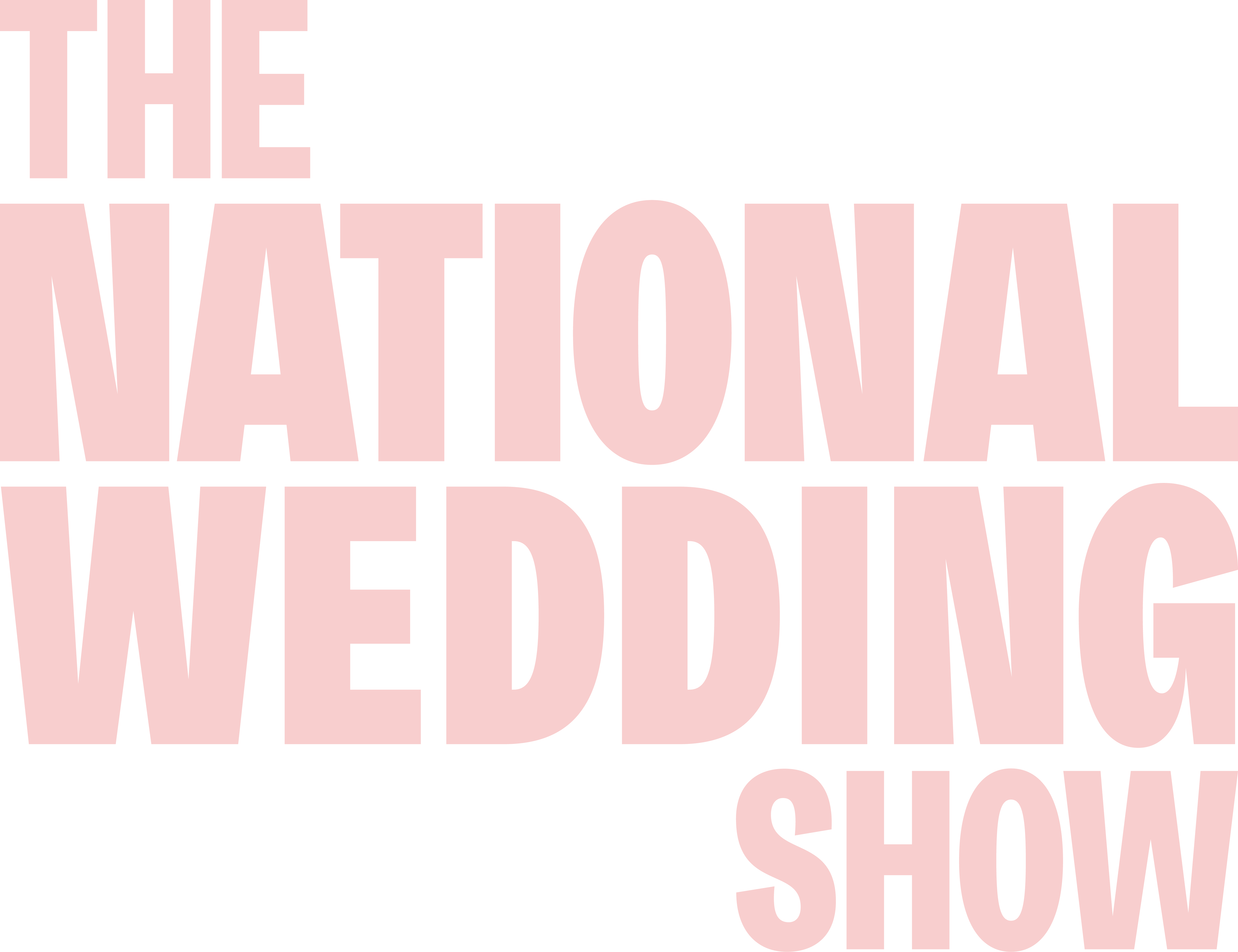 The National Wedding Show Logo Pink